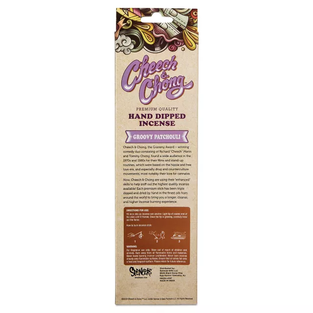 Groovy Patchouli Incense Sticks 100 Pack - Cheech and Chong at Spencer's