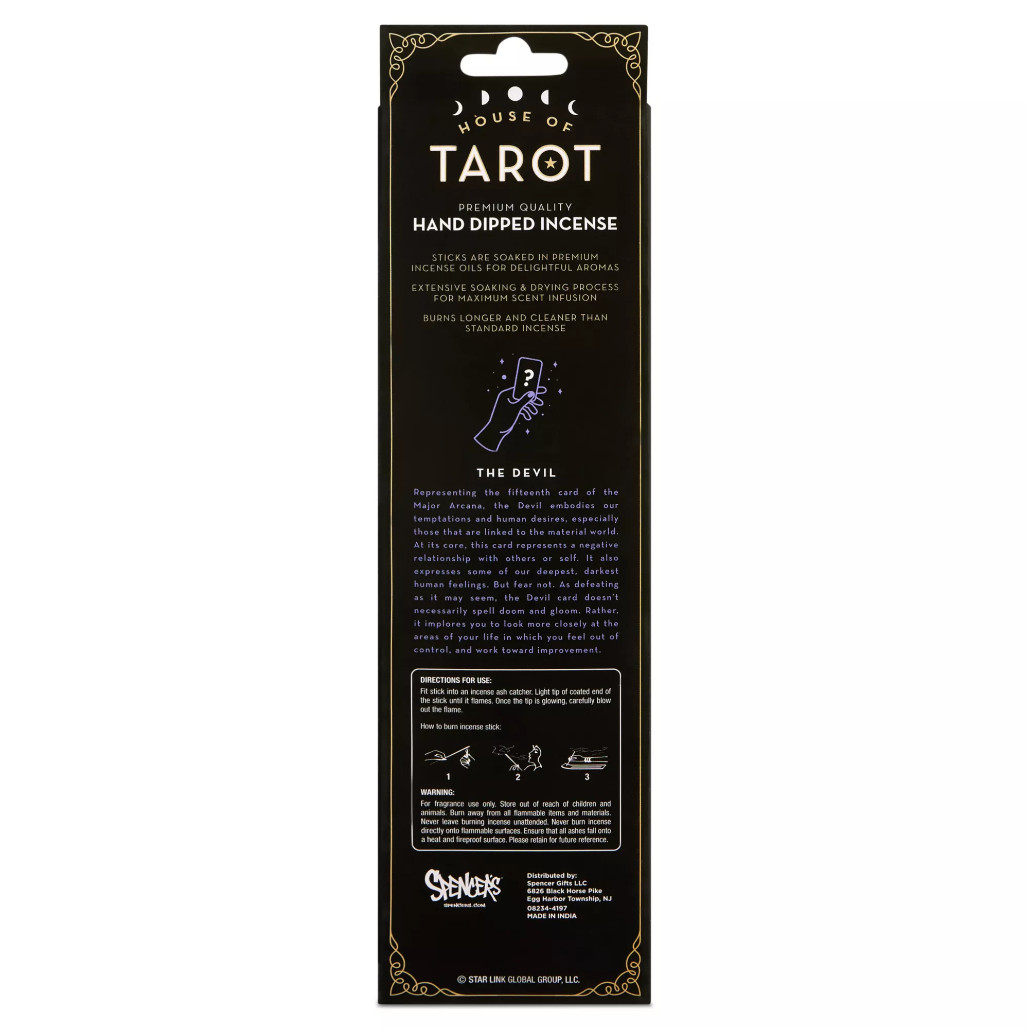 Tarot Temptation Incense Sticks - 100 Pack at Spencer's