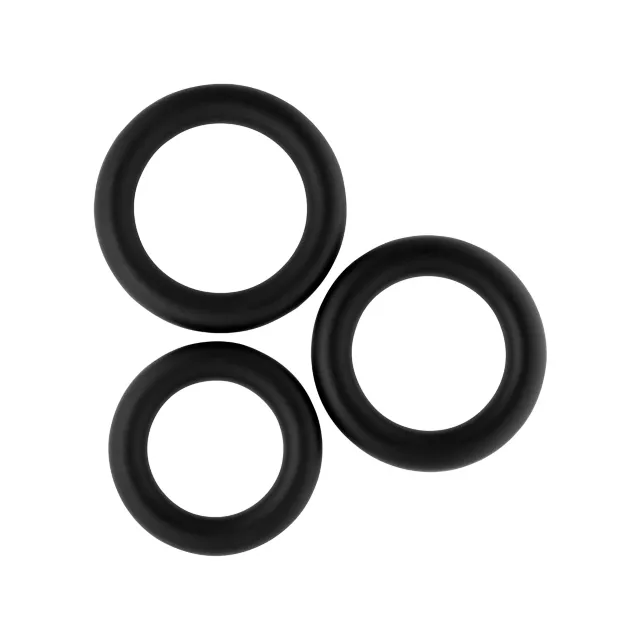 Triple Thick 3 Cock Rings Set - Arouz'd at Spencer's
