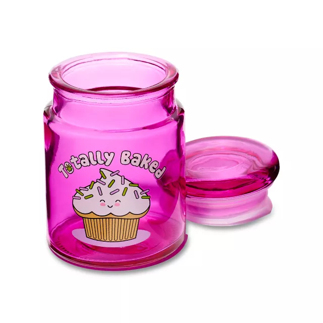 Totally Baked Cupcake Stash Jar and Glazed Donut Ashtray Set at Spencer's