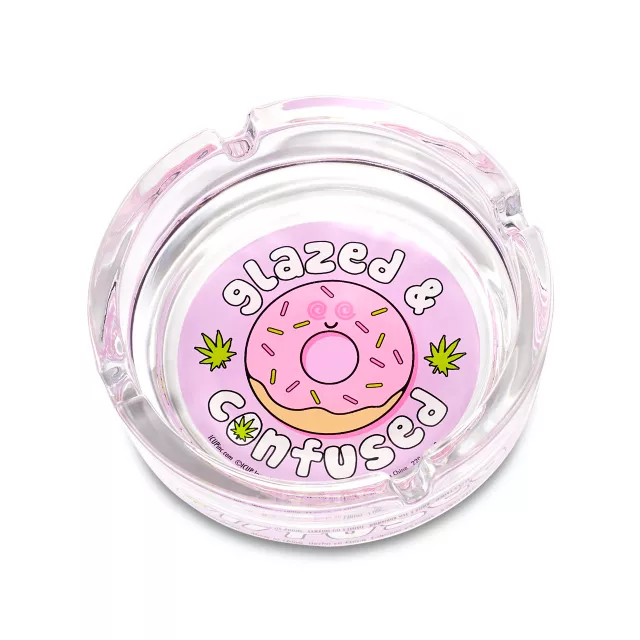 Totally Baked Cupcake Stash Jar and Glazed Donut Ashtray Set at Spencer's