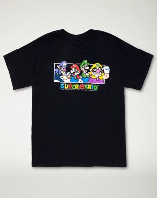 T shirt super online mario