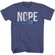Nope Stitch T Shirt - Lilo & Stitch at Spencer's