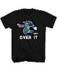 Over It Stitch T Shirt - Lilo & Stitch