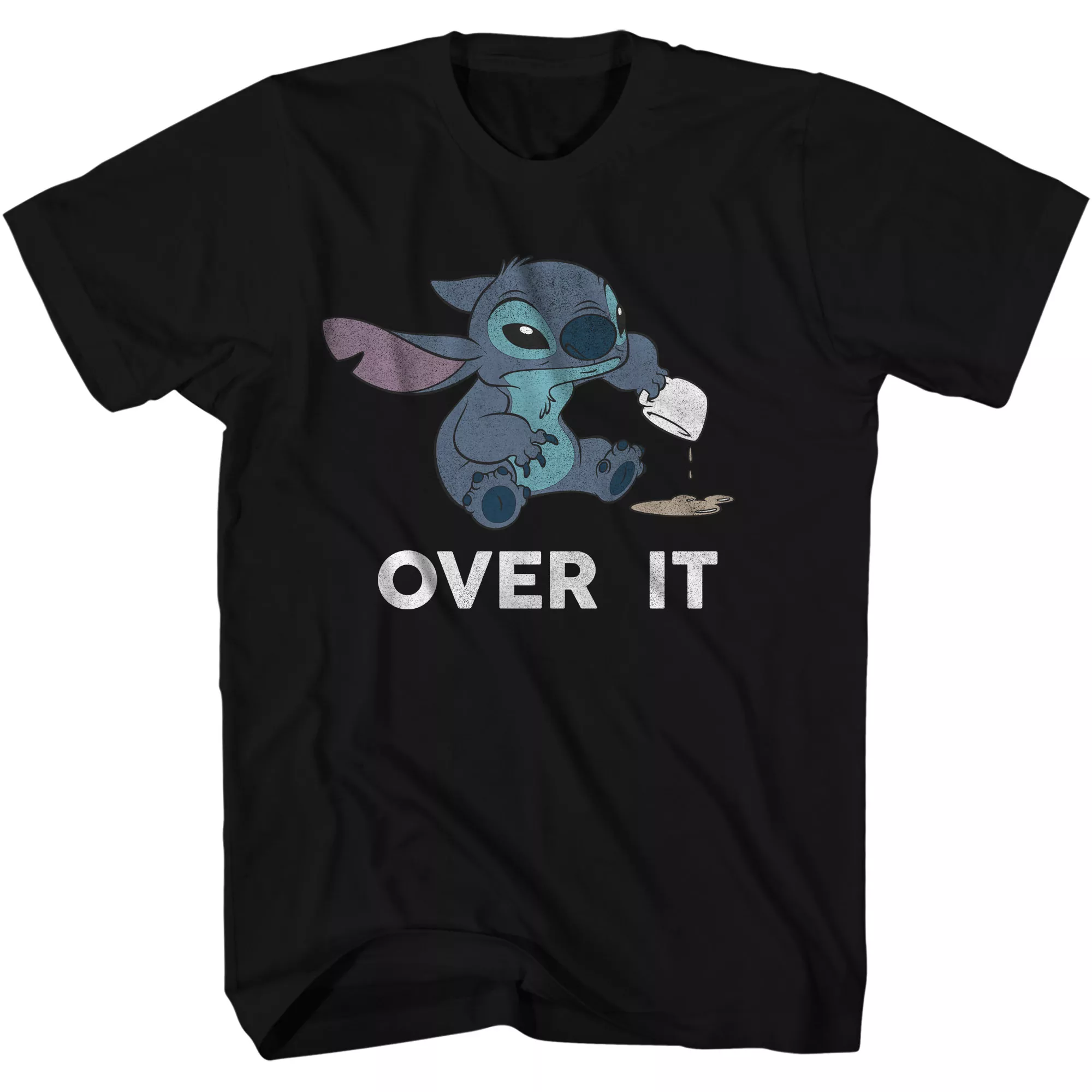Over It Stitch T Shirt - Lilo & Stitch at Spencer's