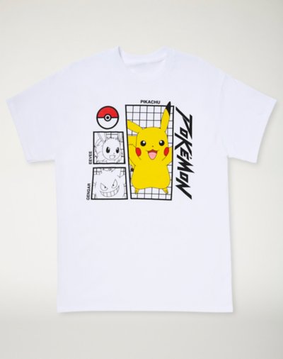 Pikachu Eevee Gengar T Shirt - Pokmon