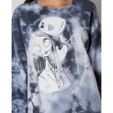 Tie Dye Jack Skellington and Sally Sweatshirt - The Nightmare Before Christmas at Spencer's
