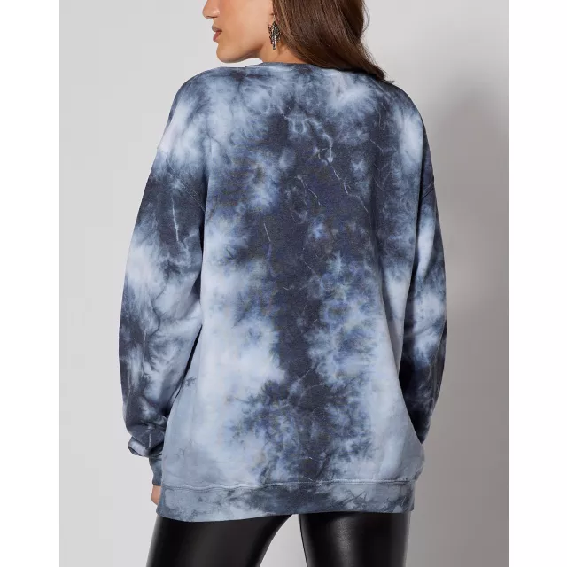 Tie Dye Jack Skellington and Sally Sweatshirt - The Nightmare Before Christmas at Spencer's