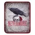 Nevermore Fleece Blanket at Spencer's