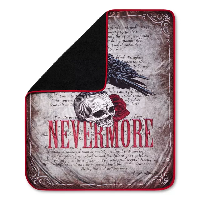 Nevermore Fleece Blanket at Spencer's