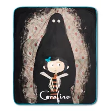 Coraline Key Reversible Fleece Blanket at Spencer's