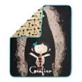 Coraline Key Reversible Fleece Blanket at Spencer's