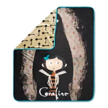 Coraline Key Reversible Fleece Blanket at Spencer's