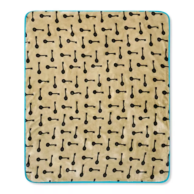 Coraline Key Reversible Fleece Blanket at Spencer's