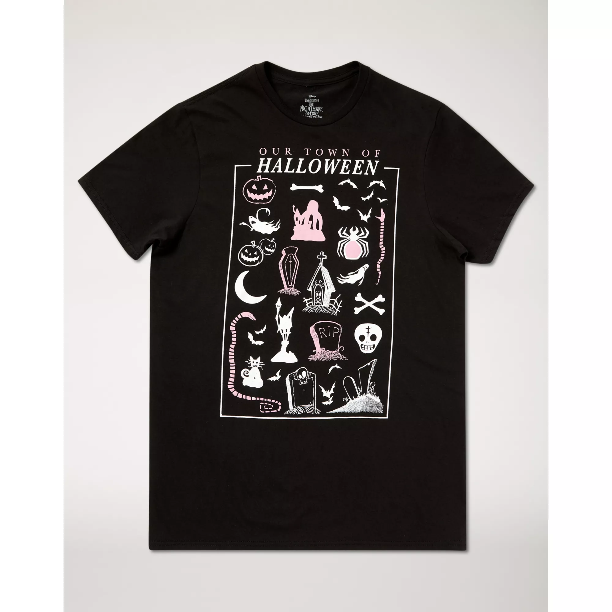 Our Town of Halloween T Shirt - The Nightmare Before Christmas at Spencer's