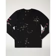Long Sleeve Splatter Jack Skellington T Shirt - The Nightmare Before Christmas at Spencer's