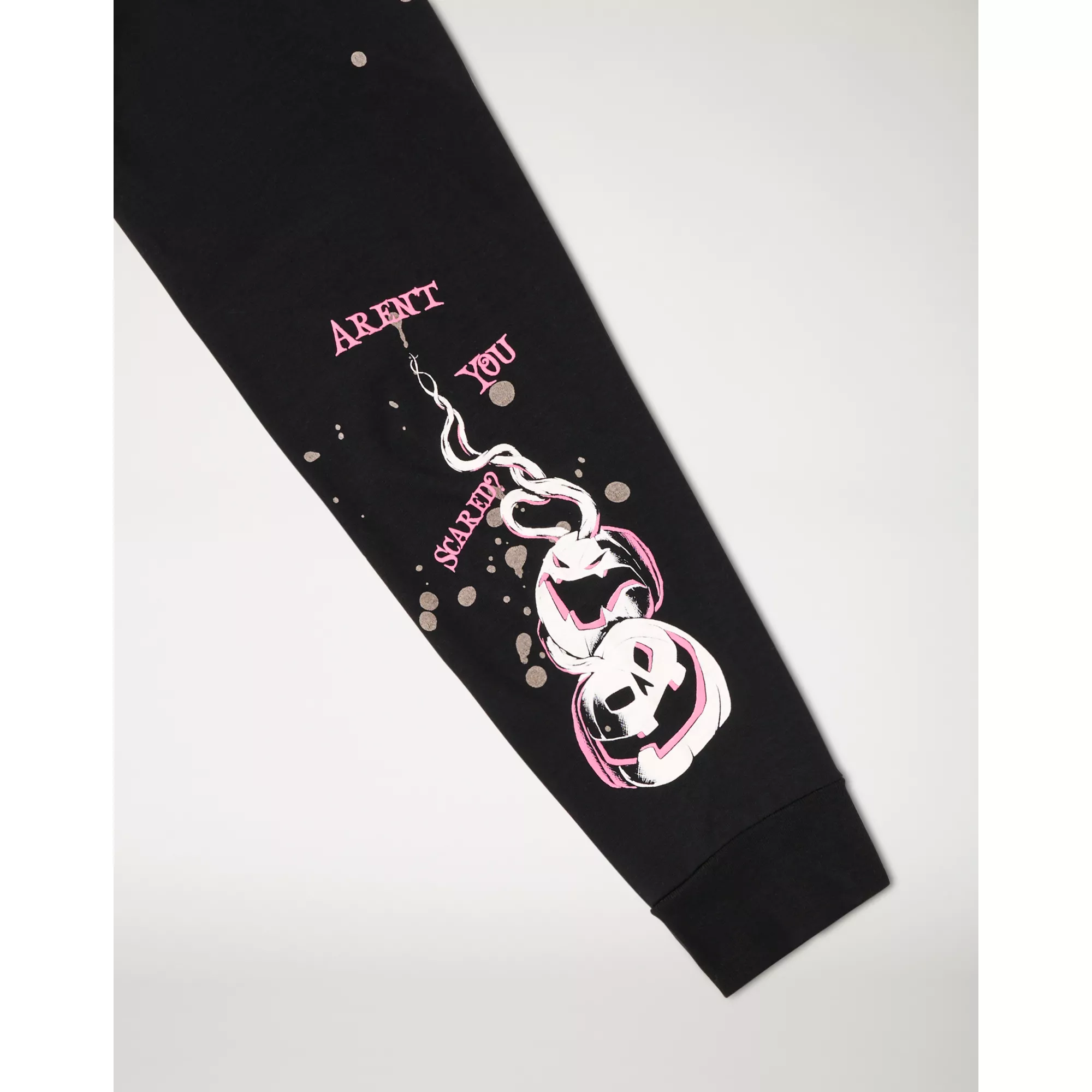 Long Sleeve Splatter Jack Skellington T Shirt - The Nightmare Before Christmas at Spencer's