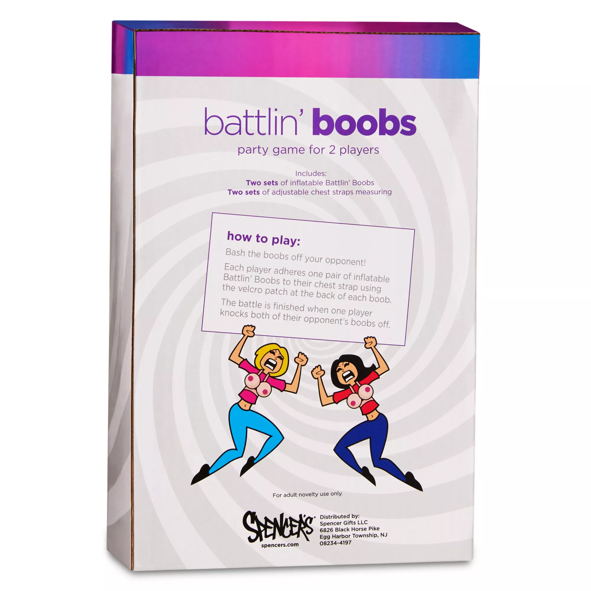 Battlin' Boobs Game at Spencer's