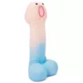 Screaming Willy Blue Balls Squeaker Toy at Spencer's