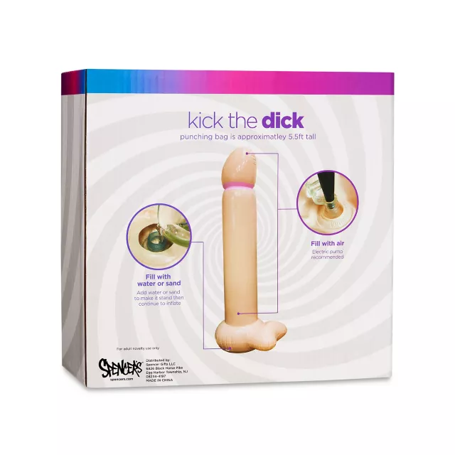 Kick the Dick Inflatable Toy at Spencer's