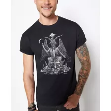 Baphomet T Shirt - Sawblade666 at Spencer's