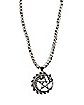 Dragon Moon Pentagram Necklace