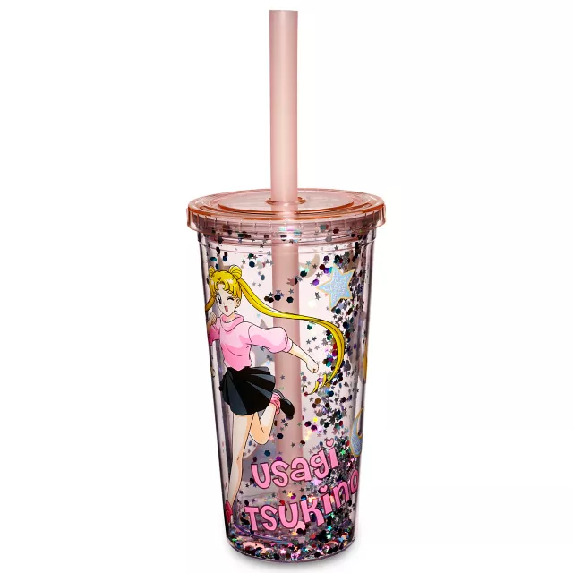 Usagi Confetti Cup With Straw 20 oz.- Sailor Moon at Spencer's
