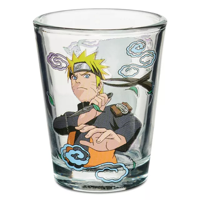 Naruto and Sasuke Shot Glass 2 oz. - Naruto Shippuden at Spencer's