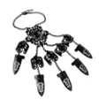 Black CZ Gothic Hand Armor at Spencer's