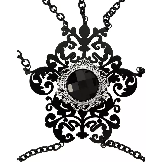 Black CZ Gothic Hand Armor at Spencer's