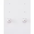 Pearl Birthstone Stud Earrings at Spencer's