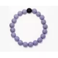 Multi-Pack Black and Purple Beaded Bracelets - 2 Pack at Spencer's