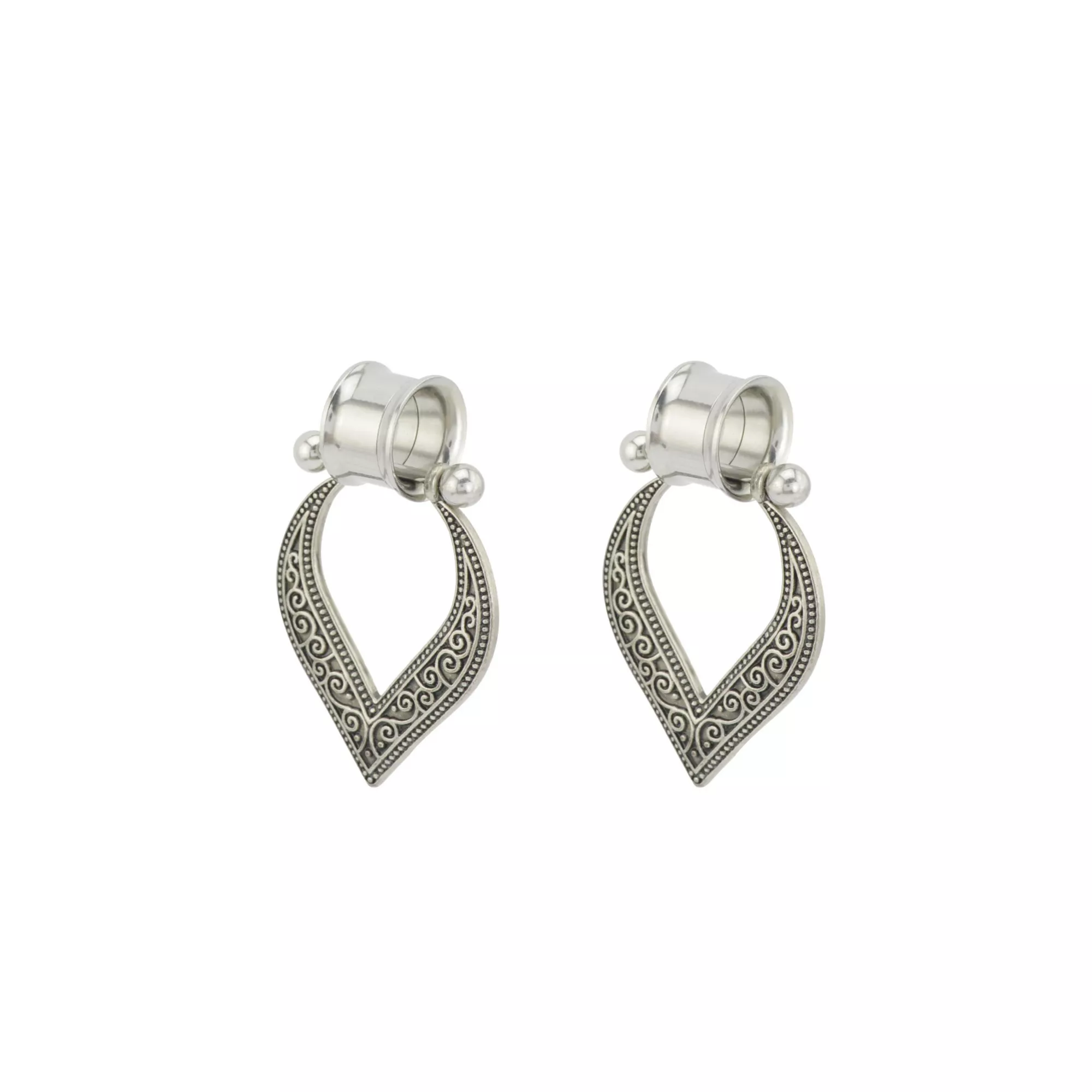 Filigree Dangle Double Flare Tunnel Plugs at Spencer's