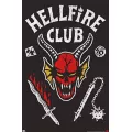 Hellfire Club Stranger Things Poster at Spencer's