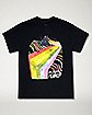 The Dark Side of the Moon Pink Floyd Psychedelic T Shirt