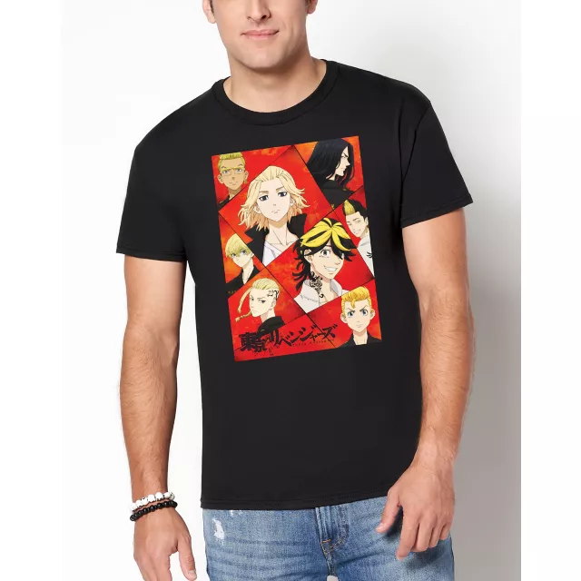 Tokyo Revengers Collage T Shirt at Spencer's