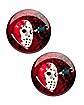 Jason Voorhees Knife Mask Plugs - Friday the 13th