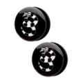 Black Sandworm Plugs - Beetlejuice at Spencer's