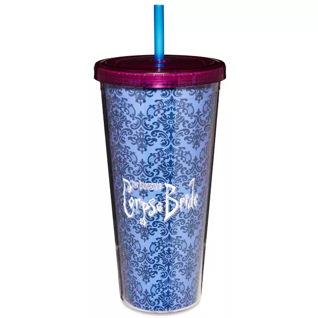 Corpse Bride Cup with Straw - 20 oz. at Spencer's