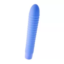 Ribbed AF 10-Function Waterproof Vibrator Purple - 8 Inch at Spencer's