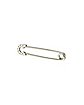 CZ Cluster Safety Pin Industrial Barbell - 14 Gauge