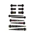 Multi-Pack Swirl Heart Plugs and Tapers - 6 Pair at Spencer's