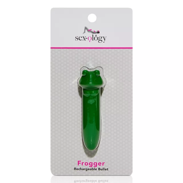 Frogger 8-Function Rechargeable Bullet Vibrator 5.3 Inch - Sexology at Spencer's