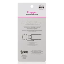 Frogger 8-Function Rechargeable Bullet Vibrator 5.3 Inch - Sexology at Spencer's