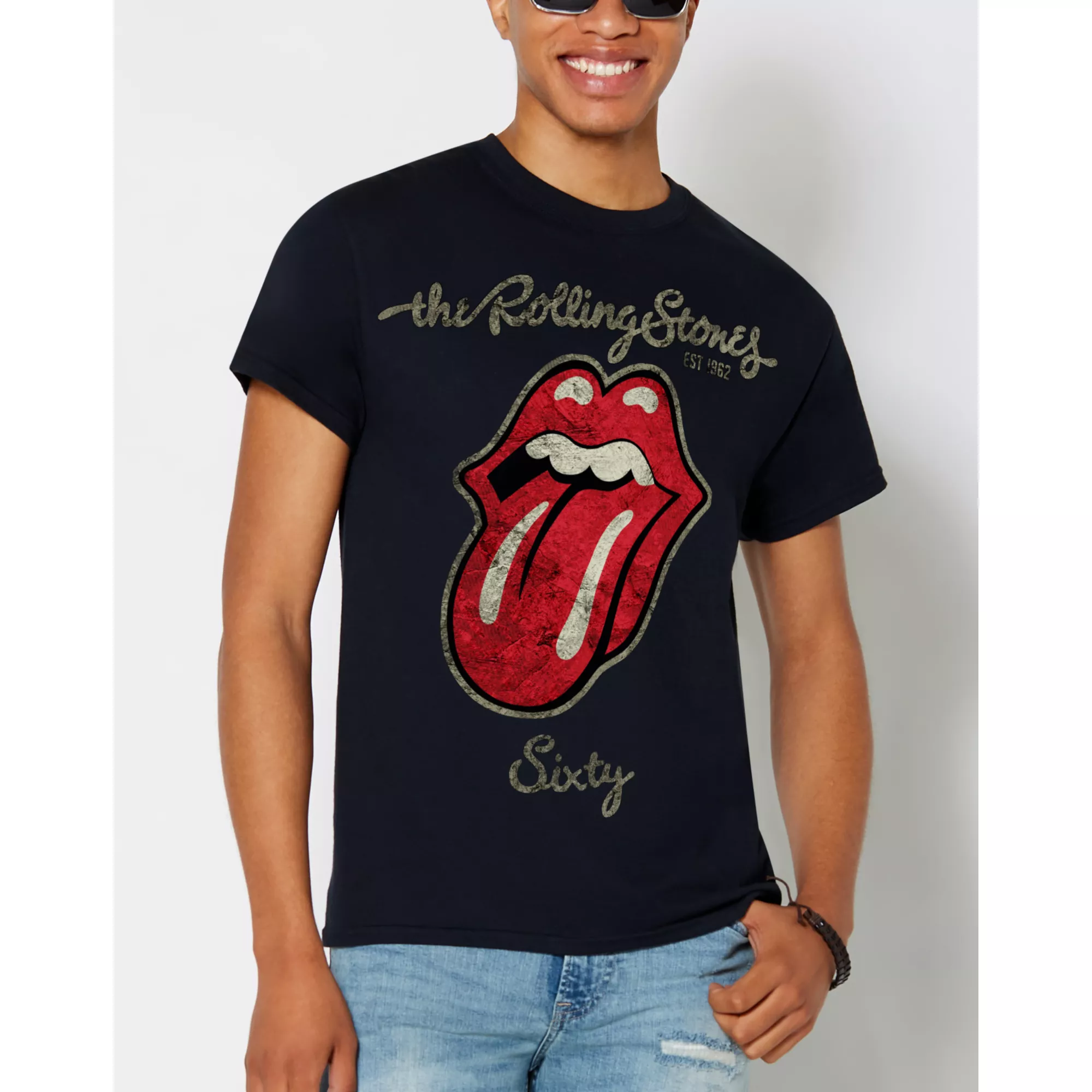 60th The Rolling Stones T Shirt at Spencer's