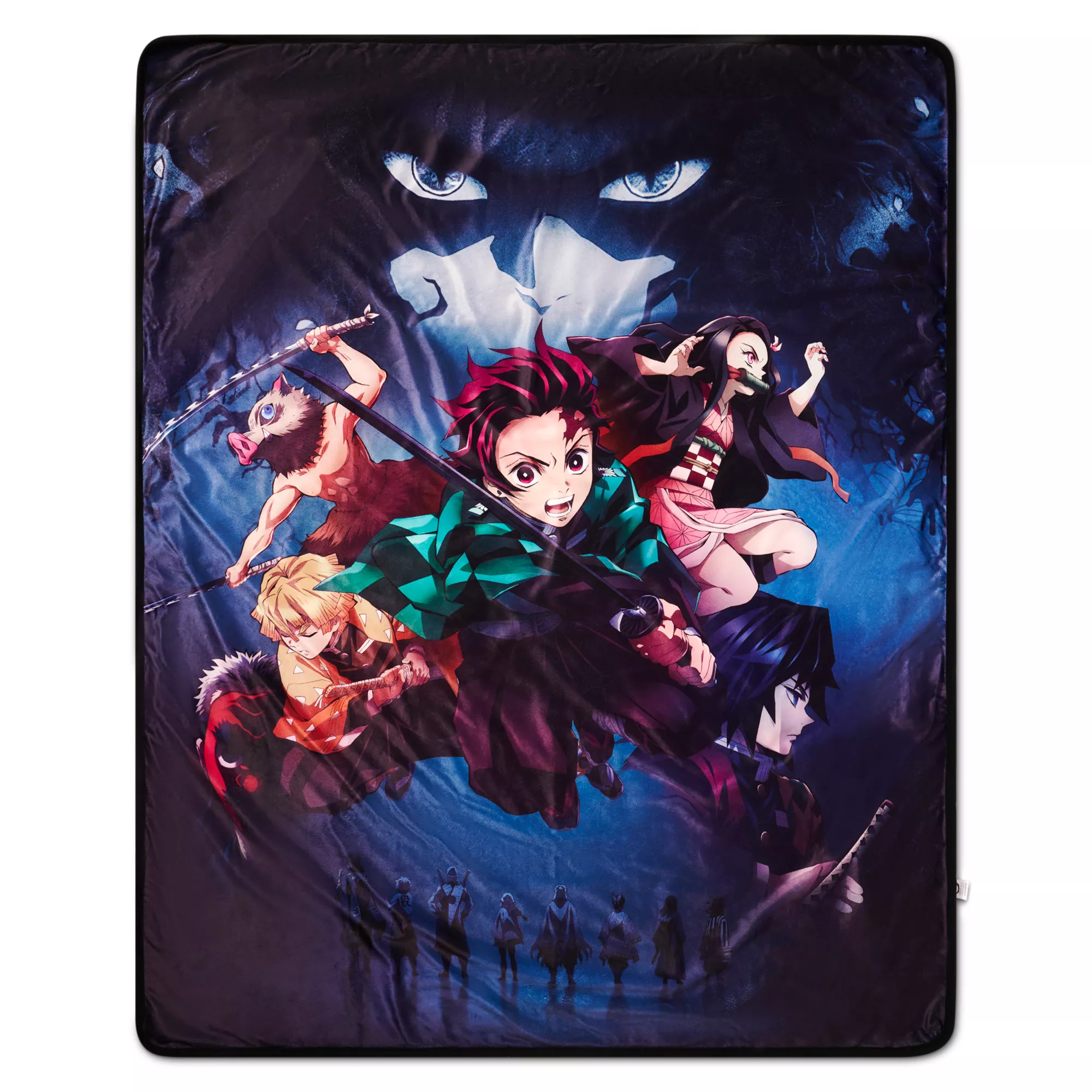 Group Demon Slayer Fleece Blanket at Spencer's