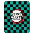Group Demon Slayer Fleece Blanket at Spencer's