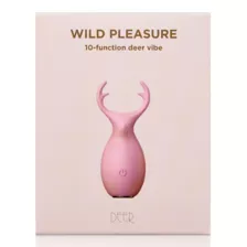 10-Function Rechargeable Deer Vibrator - 3.9 Inch at Spencer's