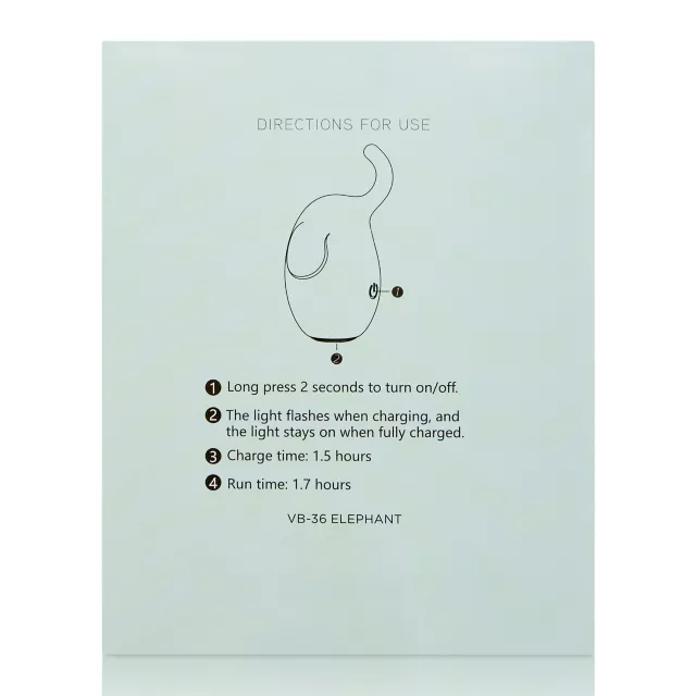 Wild Pleasure 10-Function Rechargeable Elephant Vibrator - 3 Inch at Spencer's