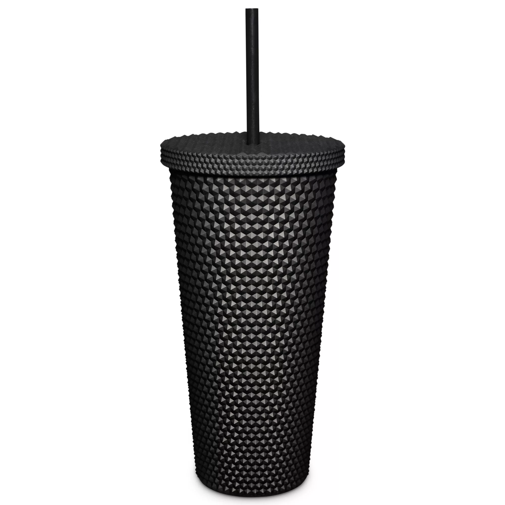 Textured Yin Yang Cup with Straw - 24 oz. at Spencer's